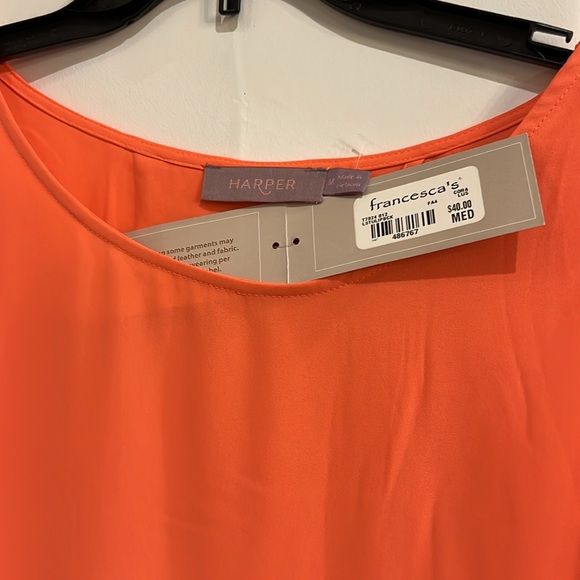 Francescas Coral Top Size Medium - Picture 3 of 5